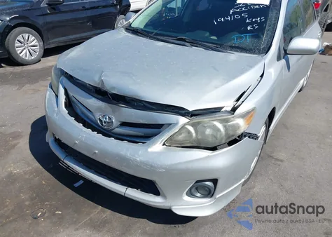 2013 Toyota Corolla S из США, поврежденный, VIN 5YFBU4EEXDP194105